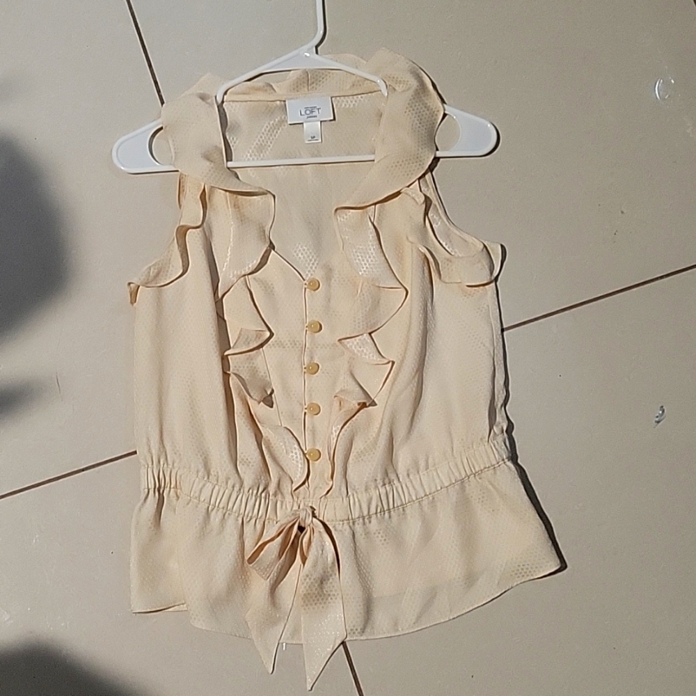 ANN TAYLOR LOFT DRESS SHIRT